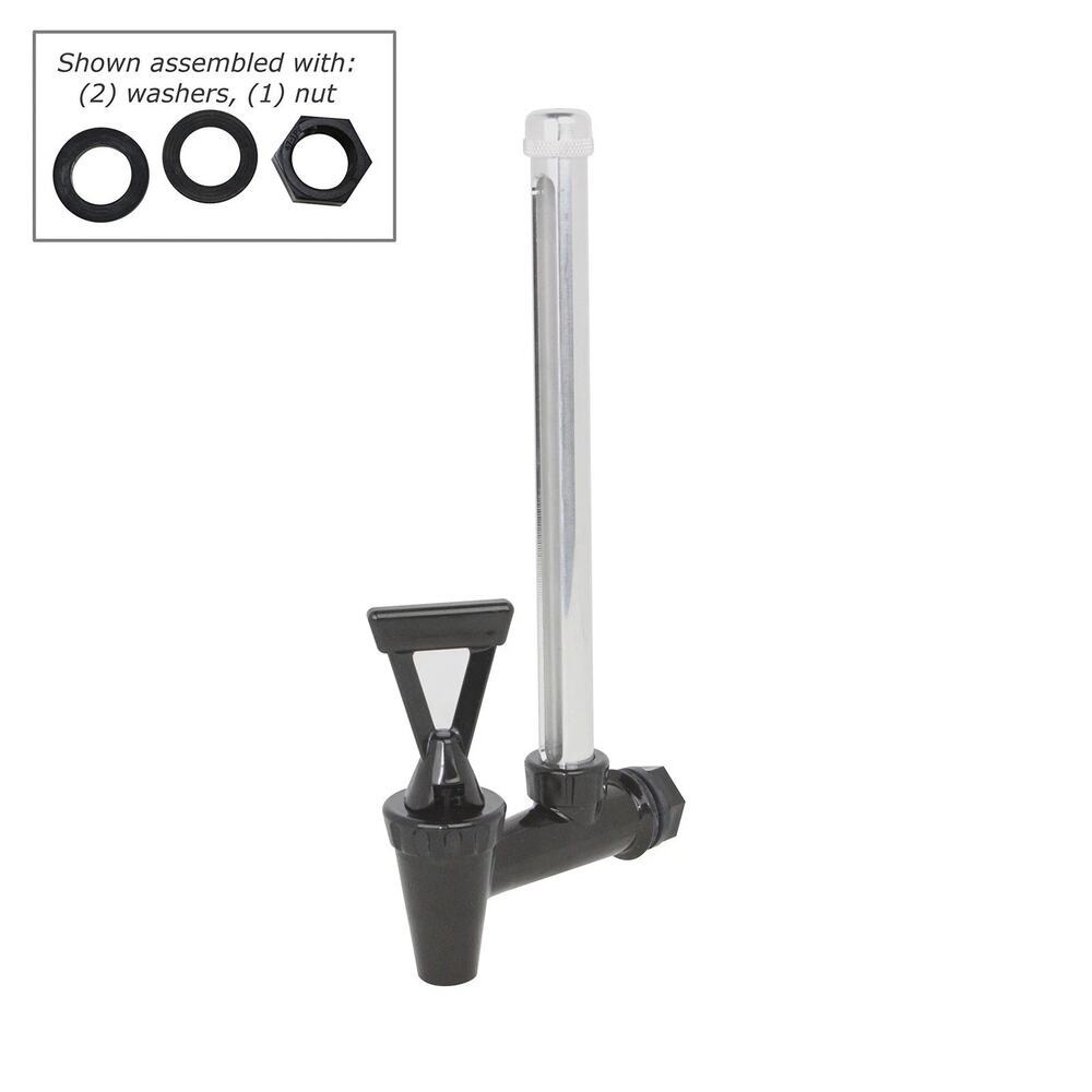 NEW Berkey Glass Water View Spigot 10" Fits Royal & Imperial Berkey
